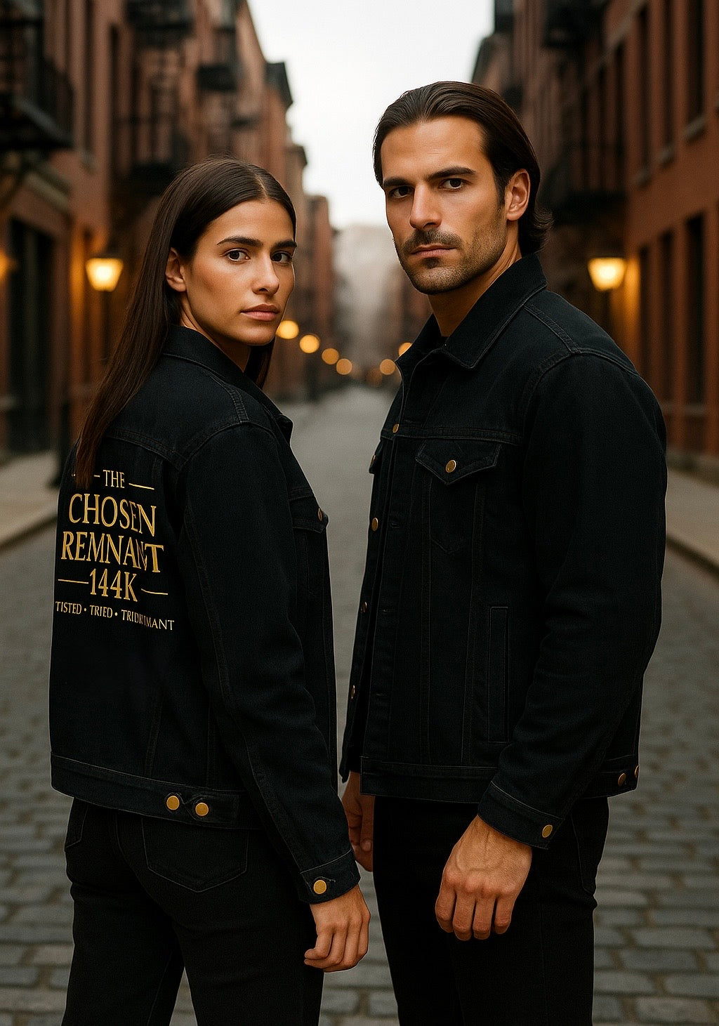 Chosen Remnant 144K Royal Denim Jacket