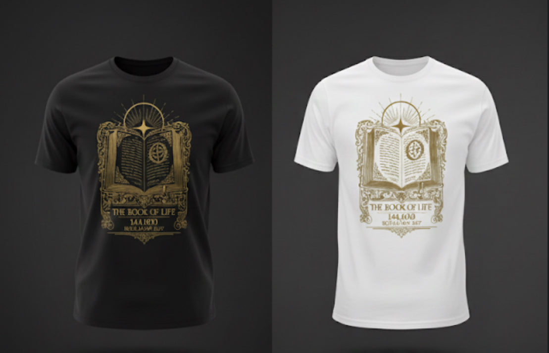 “Book of Life – 144,000 Edition” Tee