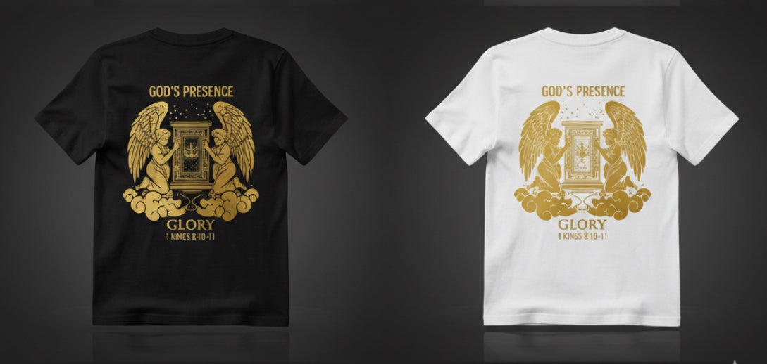 “God’s Presence – Ark of Glory” Tee (1 Kings 8:10-11)