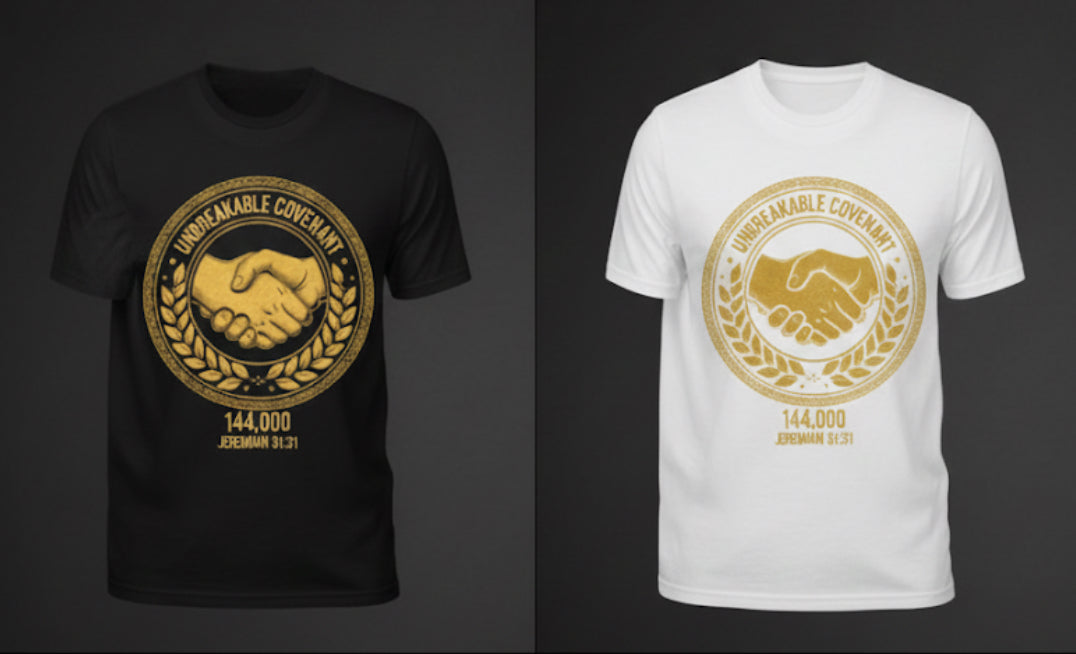 “Unbreakable Covenant – 144K” Tee (Jeremiah 31:31)