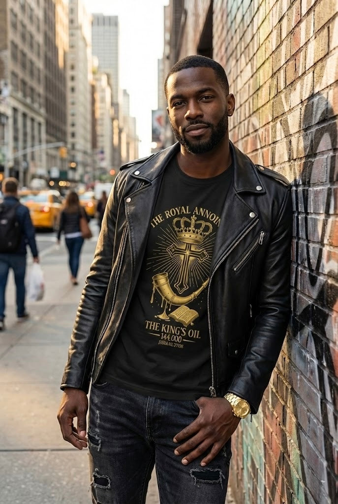 “The Royal Anointing – The King’s Oil” Tee (John 14:17-18)