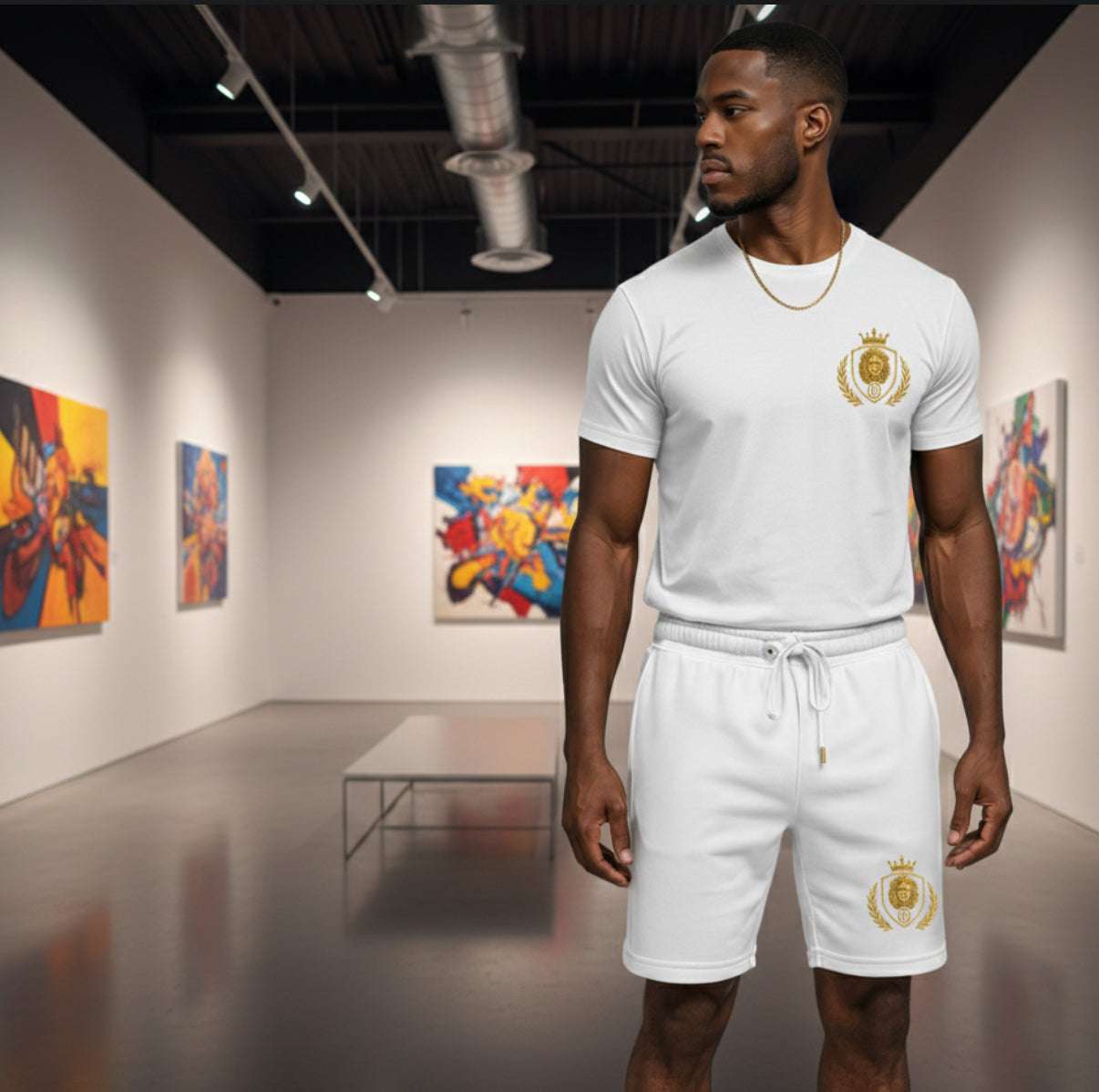 The King Remnant Men’s Crest Outfit (Black or White)