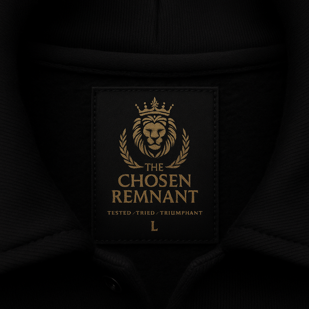 Chosen Remnant 144K Gold Zipper Bomber