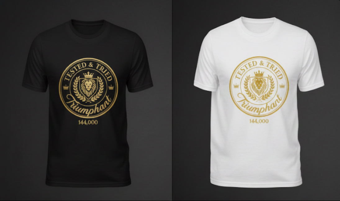 “Tested, Tried & Triumphant – Lion Seal” Tee